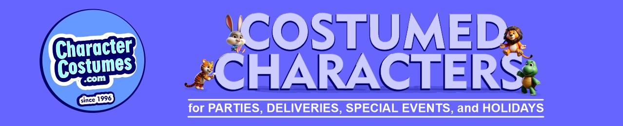 costumed characters header